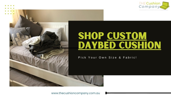 shop custom daybed cushion