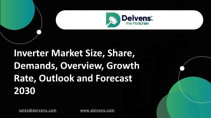inverter market size share demands overview