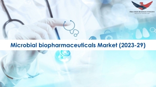 Microbial Biopharmaceuticals Market Size, Trends, Share 2023