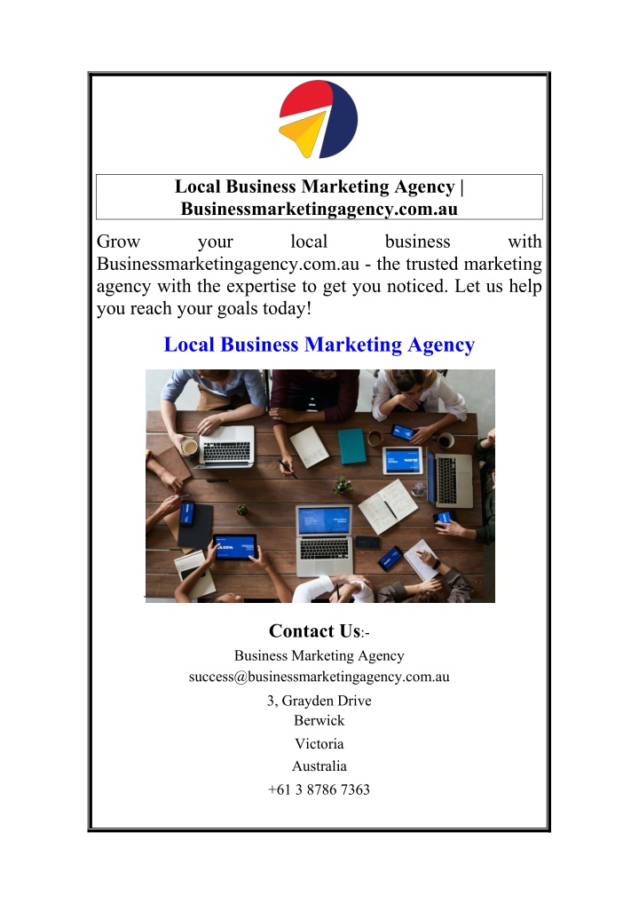 local business marketing agency