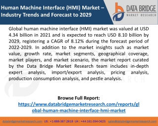 human machine interface hmi market industry