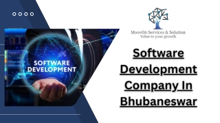 Software Development Company In Bhubaneswar