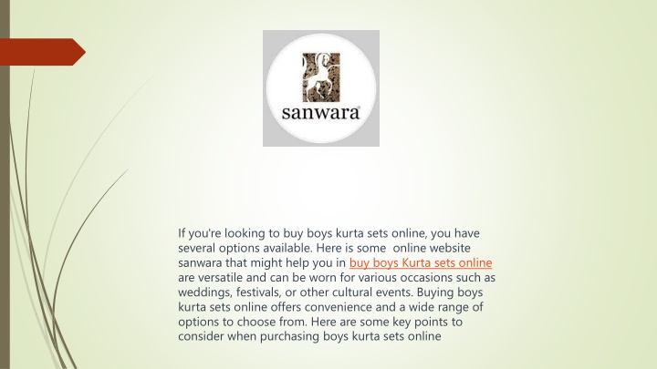 if you re looking to buy boys kurta sets online