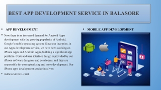 best app development service in balasore