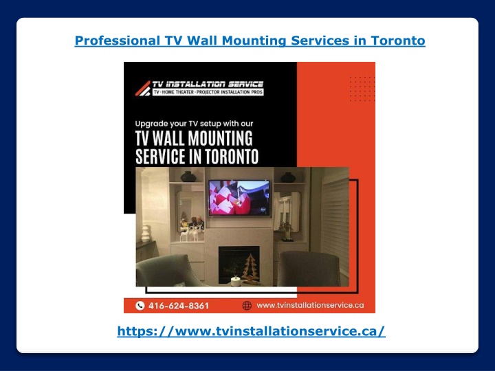 professional tv wall mounting services in toronto