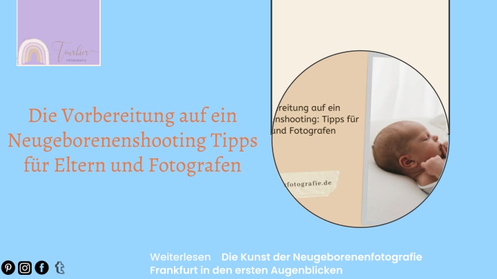 die vorbereitung auf ein neugeborenenshooting