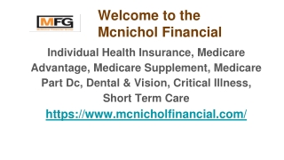 Get the best critical injury insurance in Mississippi - Mcnichol Financial