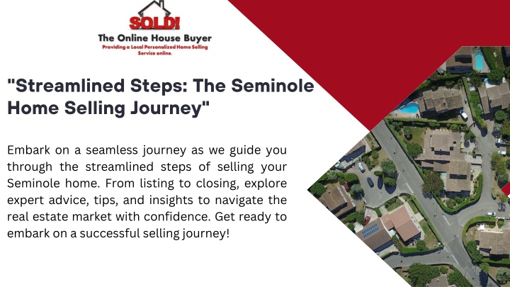 streamlined steps the seminole home selling