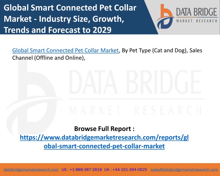 global smart connected pet collar market industry