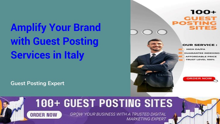 amplify your brand with guest posting services in italy