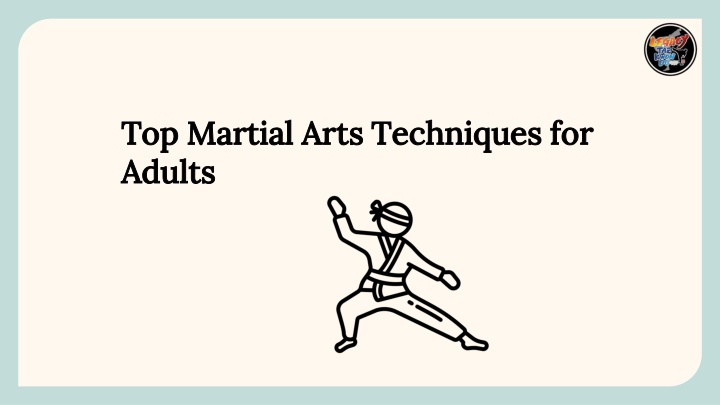 top martial arts techniques for adults