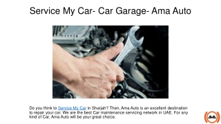 service my car