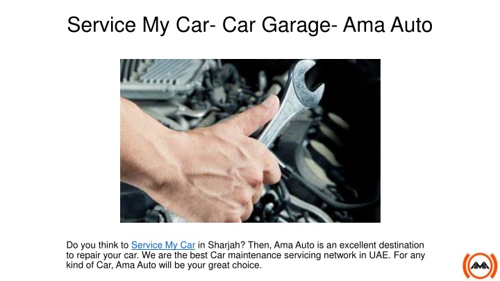service my car car garage ama auto