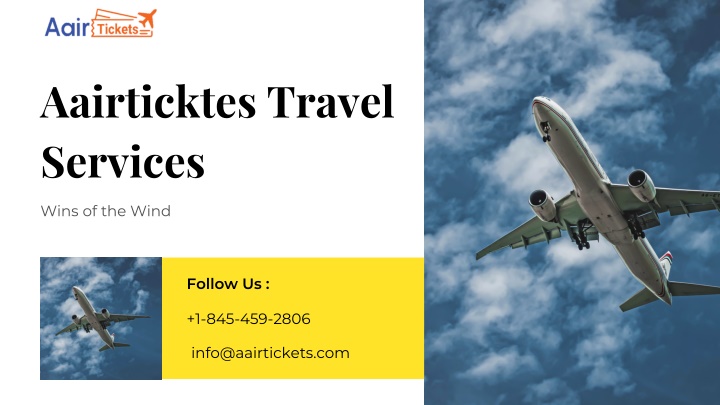 aairticktes travel services