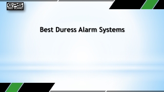 Best Duress Alarm Systems