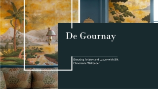 de Gournay - Elevating Artistry and Luxury with Silk Chinoiserie Wallpaper