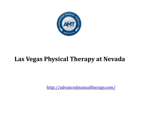 Las Vegas Physical Therapy in Nevada