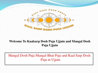 Mangal Dosh Puja Mangal Bhat Puja and Kaal Sarp Dosh Puja in Ujjain