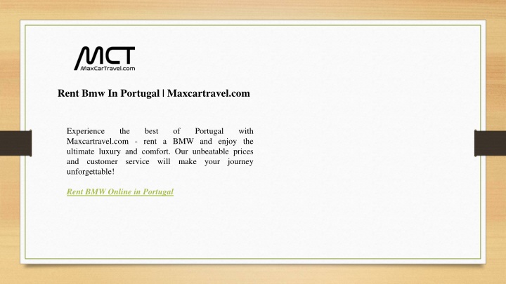 rent bmw in portugal maxcartravel com