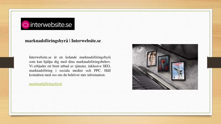 marknadsf ringsbyr interwebsite se