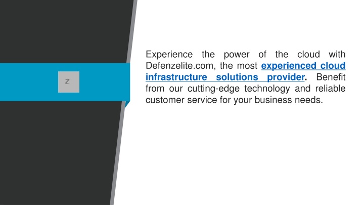 experience the power of the cloud with