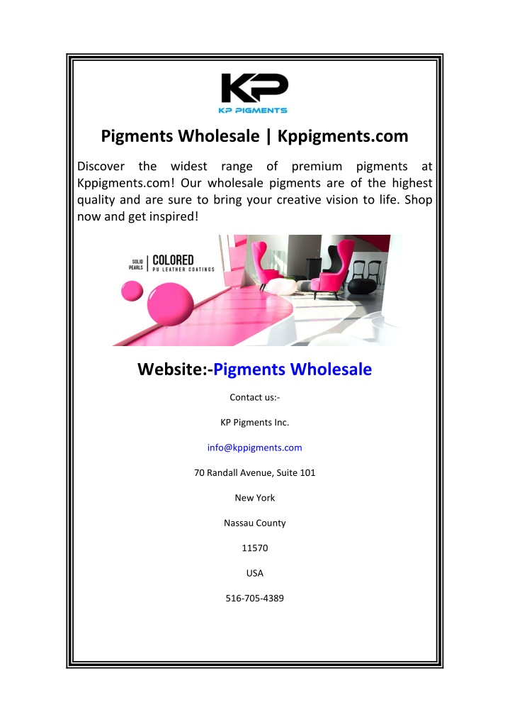 pigments wholesale kppigments com