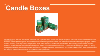 candle boxes