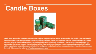 PPT - Candle Boxes PowerPoint Presentation, free download - ID:13175195