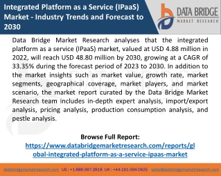 integrated platform as a service ipaas market