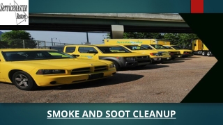 Smoke and Soot Cleanup Services in Chattanooga - ServiceMaster Restore