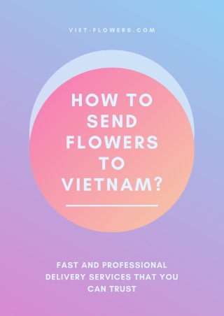 How To Send Flower To Vietnam.pdf