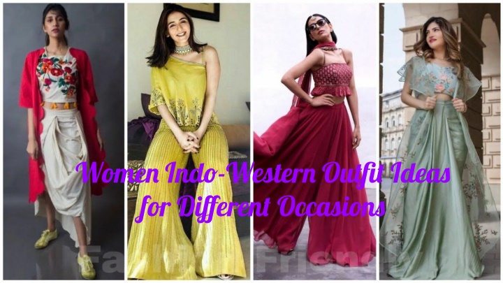 women indo western outfit ideas for different