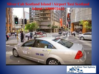Silver Cab Scotland Island
