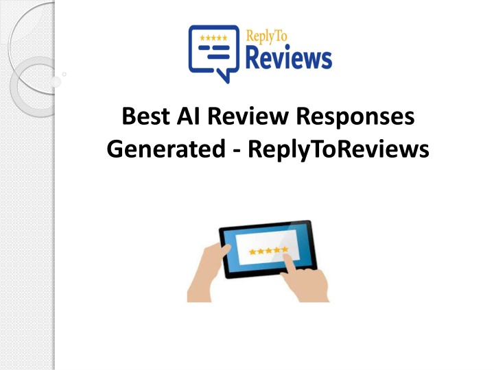 best ai review responses generated replytoreviews