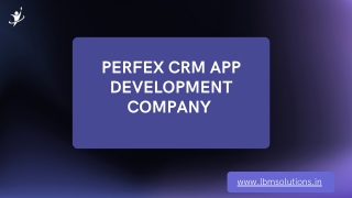 Perfex CRM App Development Company