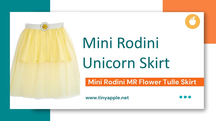 mini rodini unicorn skirt