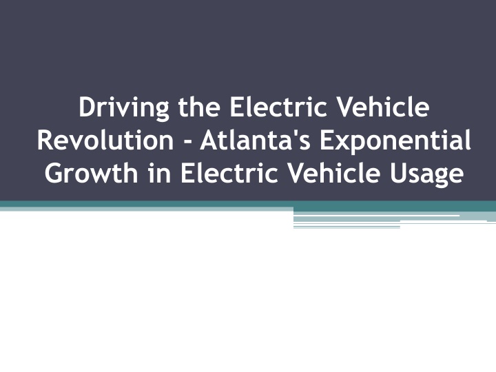 driving the electric vehicle revolution atlanta s exponential growth in electric vehicle usage