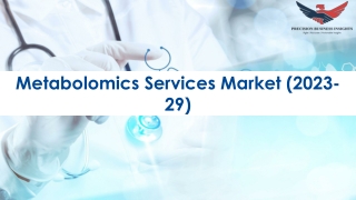 Metabolomics Services Market Share, Competitor Analysis and Forecast 2023-2029