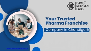 Your Trusted Pharma Franchise Company in Chandigarh