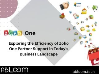 Exploring the Efficiency of Zoho One Partner Support in Today's Business Landscape