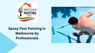 Epoxy Pool Painting in Melbourne by Professionals