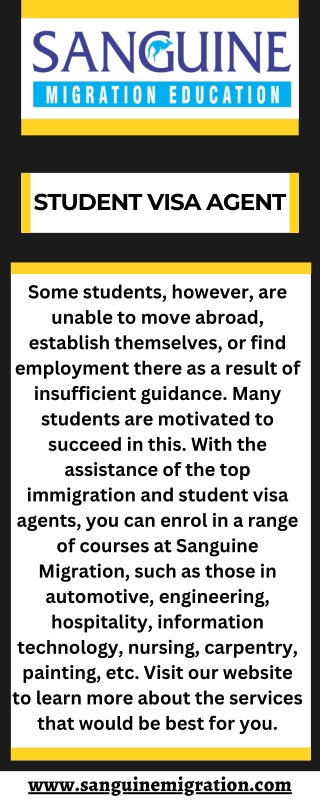 student visa agent