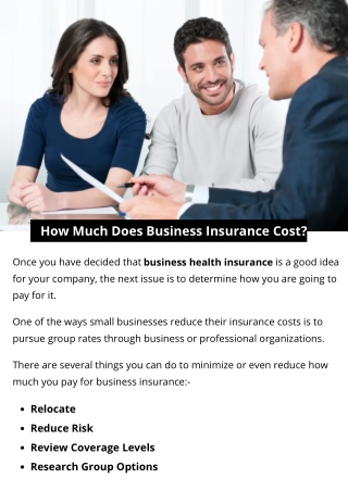 how much does business insurance cost