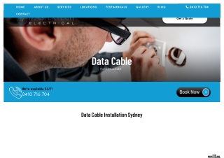 Expert Data Cable Installation Services in Sydney What to Look For