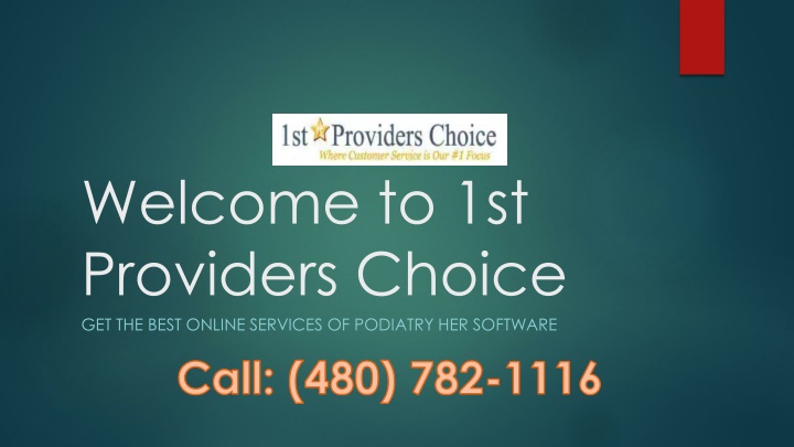 welcome to 1st providers choice