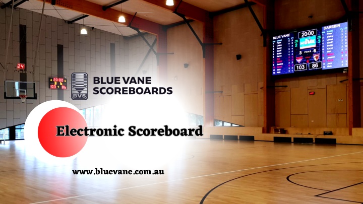 electronic scoreboard