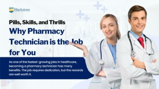 Pills, Skills, and Thrills Why Pharmacy Technician is the Job for You