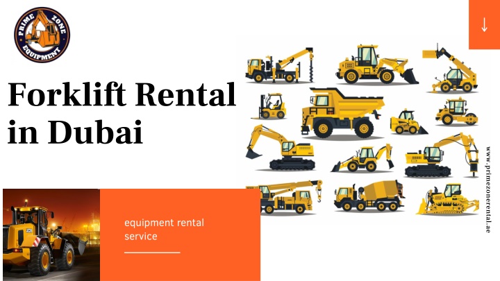 equipment rental service