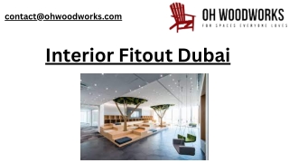 Interior Fitout Dubai