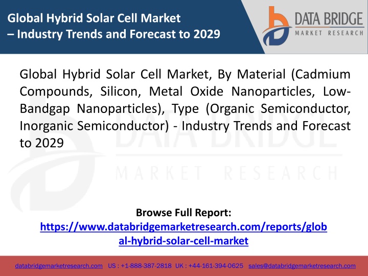 global hybrid solar cell market industry trends